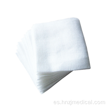 Gasa de algodón médica no tejida para vendaje de heridas